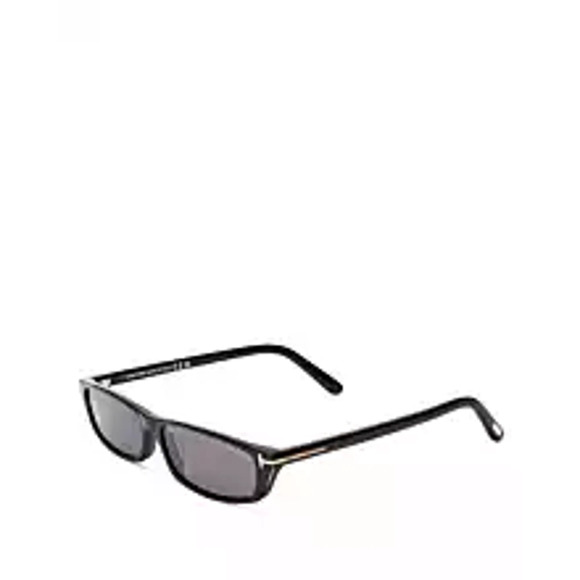 Tom Ford 'Alejandro' Black Rectangle Sunglasses, 59Mm Size 59mm - Picture 1 of 4